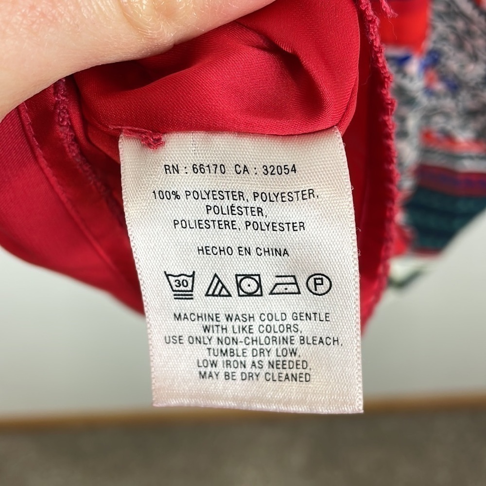 ANTHROPOLOGIE Vanessa Virginia Persian Rose Dress - Picture 8 of 12